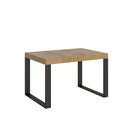 Tavolo Allungabile 130-390x90x77 cm Tecno Premium Quercia Naturale
