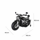 Moto Elettrica per Bambini 12V con Licenza Triumph Rocket 3GT Nera   