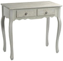 Consolle 2 Cassetti in Legno Lipsia