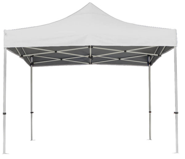 Gazebo da Giardino Pieghevole 3x3m in Alluminio e Tessuto Bianco sconto