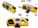 Livella laser 3 in 1 con ventosa con metro estraibile e righello