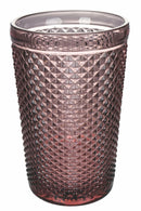 Set 4 Bicchieri Bibita in Vetro 350 ml Villa d'Este Home Tivoli Rombi