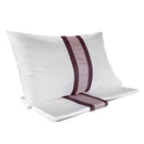 Set Lenzuola Matrimoniali Sopra Sotto e Federe Balza in Raso Mitera Polinesia Georgia e Incenso 