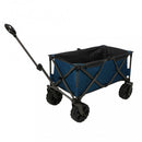 Carrello Pieghevole 92x50x59 h cm in Acciaio Blu