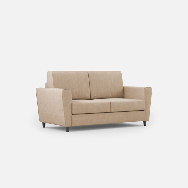 Divano 2 Posti 152x85x85 cm Yasel in Tessuto Beige acquista