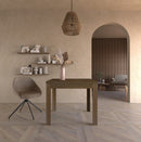 Tavolo Allungabile 90/180x90x75 cm Noce Stelvio e Noce Stelvio   
