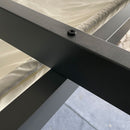 Pergola da Giardino 3,96x2,96m Tettuccio Retrattile e Struttura in Alluminio Crema
