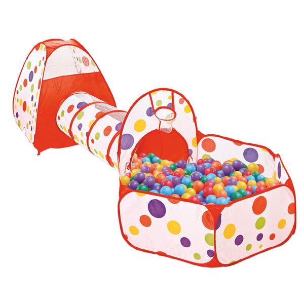 Tenda Tunnel e Box 3 in 1 con 25 Palline colorate per Bambini prezzo
