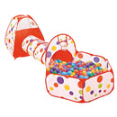 Tenda Tunnel e Box 3 in 1 con 25 Palline colorate per Bambini