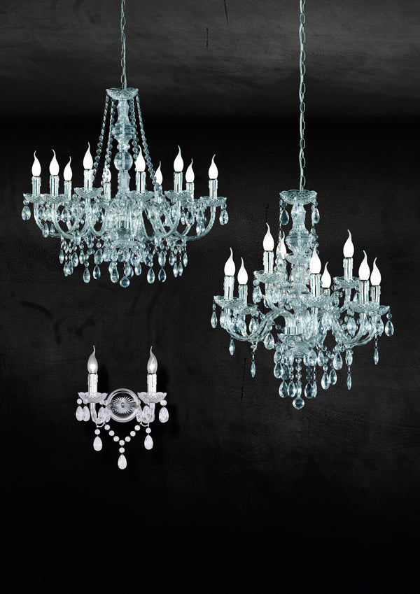 Lampadario da Interno  E14 in Metallo Cromo online