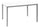 Tavolo da Giardino 188x88x75 cm in Acciaio RD Italia Dorio 190X90 Bianco