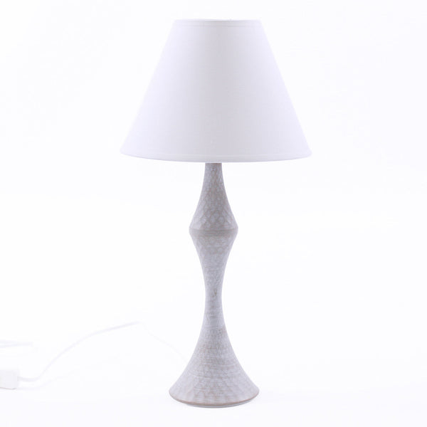 Lampada da Tavolo Ø23xH46 cm in Metallo Grigio acquista