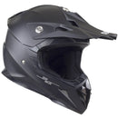 Casco Integrale per Bambino da Moto Cross CGM 209A Rocky Nero Opaco Varie Misure