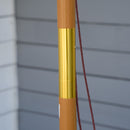 Ombrellone da Giardino Ø300x250H cm Palo in Legno e 8 Stecche Cachi  