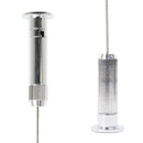 Pannello Fonoassorbente da Soffitto con Kit di 4 Cavetti 120x50 cm Finitura Antracite     