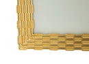 Cornice Chain Glam 19,3x1,5x24,3 cm in Poliresina e Vetro Oro