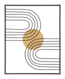 Pannello da Muro Sunshine 1 40,5x1,5x50,5 cm in Ferro 