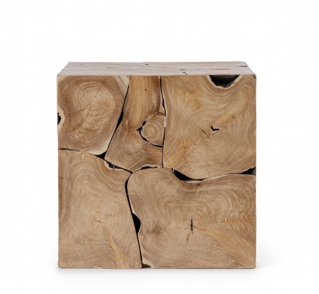 Tavolino 40x40x40 cm Elwood in Legno