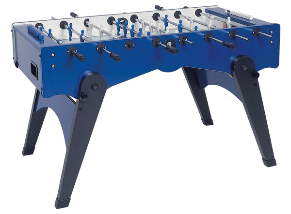 online Calciobalilla in Mdf Blu con Aste Rientranti e Gambe Pieghevoli Garlando Foldy