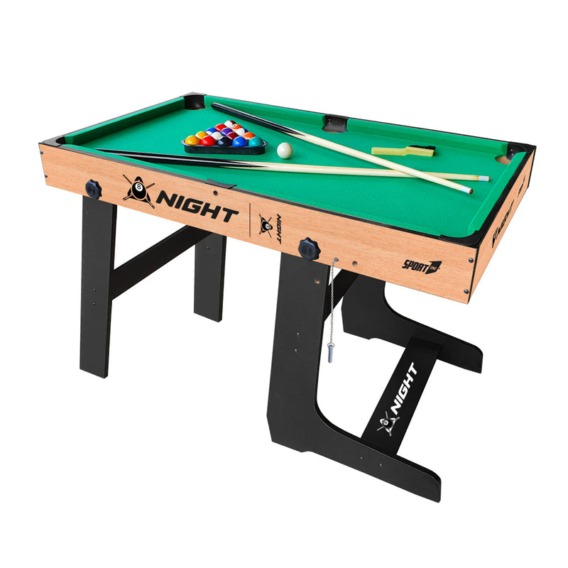 Tavolo da Biliardo Pieghevole 122x61x76 cm Salvaspazio 