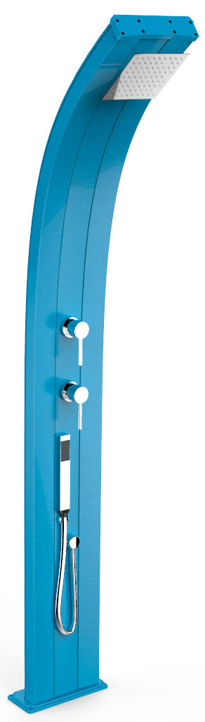 Doccia da Esterno Giardino Miscelatore e Doccetta Mobile Arkema Dada Blu sconto