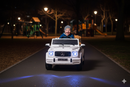 Macchina Elettrica per Bambini 12V con Licenza Mercedes AMG G 63 Bianca