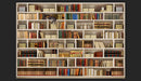 Fotomurale - Biblioteca Di Casa Carta Da Parato Erroi