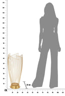 Porta Ombrelli Fashion Oro Ø28x69 cm in Ferro Oro