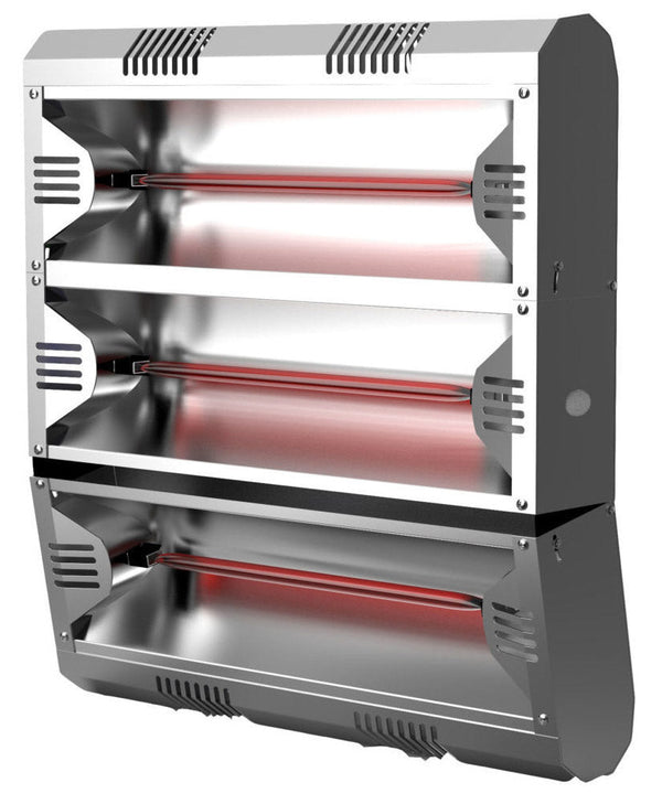 Stufa Elettrica ad Infrarossi da Parete o Soffitto 51,5x49,6x31,3 cm 6000W Moel Hathor 79304 prezzo