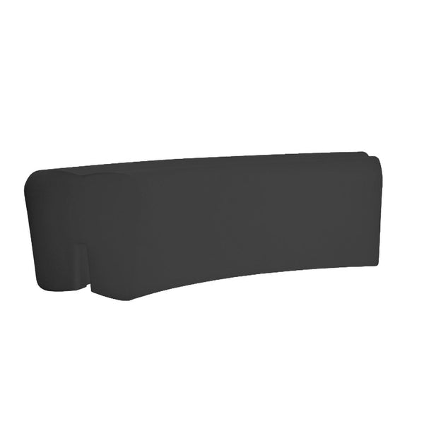 acquista Panca da Esterno Seduta Modulare 120x50 cm in Resina Arkema Althea Antracite