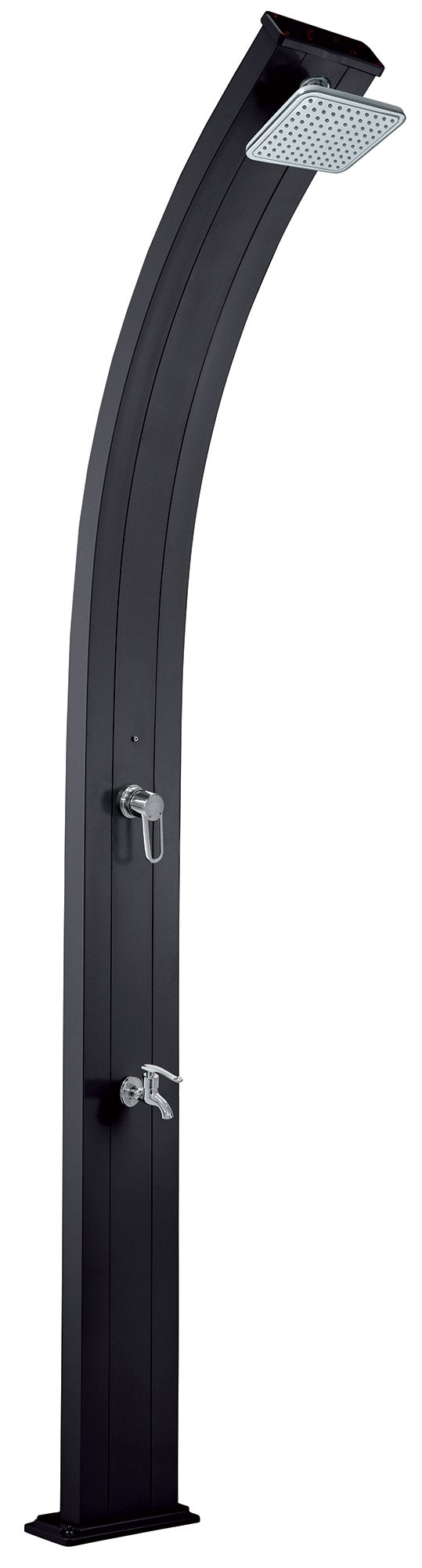 Doccia Solare da Giardino 30L Miscelatore e Lavapiedi Antracite sconto