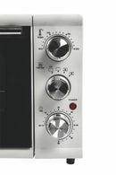 Forno Elettrico Ventilato 24 Litri 1300W con Vetro Kooper Great Stone