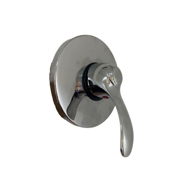 Rubinetto Miscelatore Monocomando Doccia ad Incasso in Ottone Bologna  Cromato