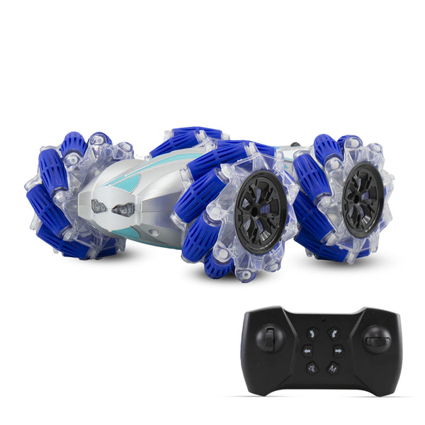 Auto Telecomandata 2.4GHz Stunt con Rotazione Acrobatica e Getto d'Acqua Grigio online
