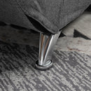 Poltrona Massaggiante con 8 Punti Vibranti e Riscaldamento 5 Modalità Timer e Telecomando Grigio      