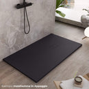 Piatto Doccia in Pietra Bonussi Manila Nero Varie Misure