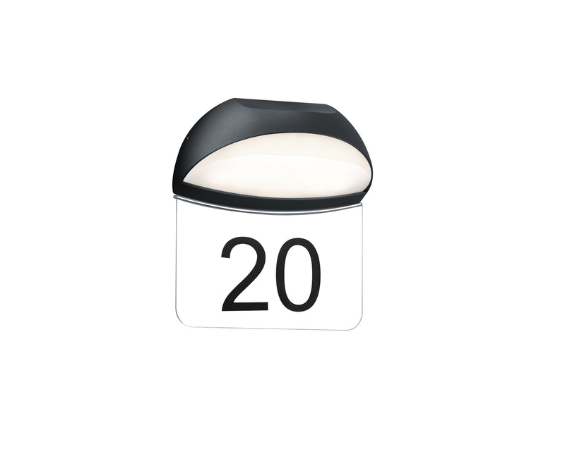 Applique da Esterno a LED in Pressofusione di alluminio Antracite