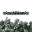 Ghirlanda in Pee+Pvc 350 Tips H270 cm Grigio