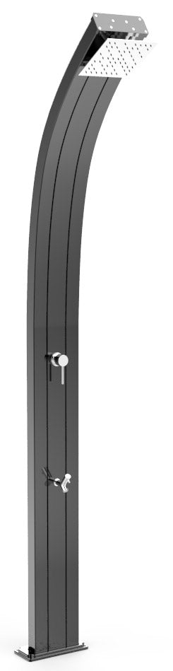 Doccia da Giardino Temporizzatore e Lavapiedi Arkema Spring Top Line Perla Nera prezzo