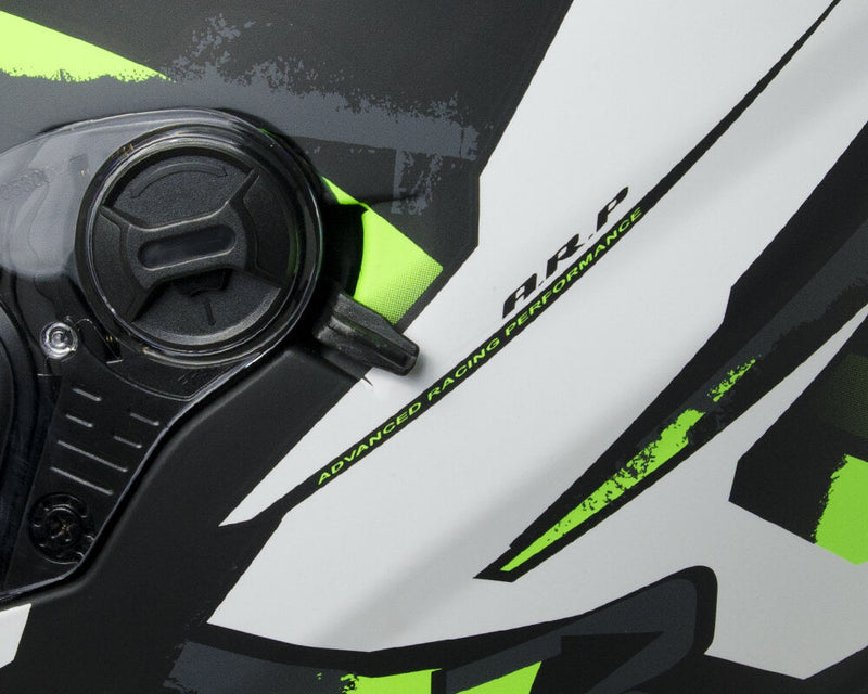 Casco Integrale per Scooter Visiera Lunga CGM Atlanta 308X Verde Fluo