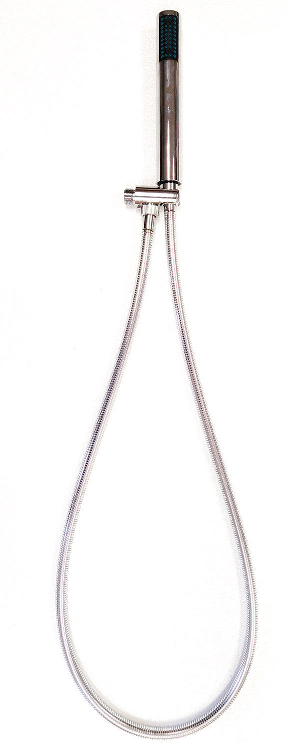 Mini Doccia Solare da Giardino Lavapiedi Miscelatore e Doccetta Mobile Arkema Happy Go Ruby