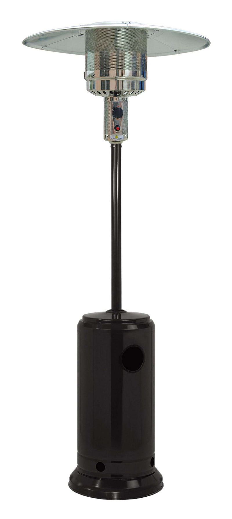 Stufa a Fungo Gas Gpl da Esterno 13,5kW Qlima PGU2013 Nera