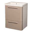 Mobile Lavatoio 65,5x50,5x87 cm 2 Cassetti Montegrappa Novella Dipiù Tortora