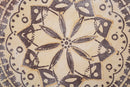 Dipinto su Tela Malindi 100x2,8x100 cm in Legno e Tessuto
