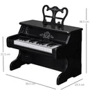 Mini Pianoforte Giocattolo per Bambini  25 Tasti in ABS Nero