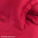 Copripiumino Matrimoniale con Sacco e Federe Tinta Unita Garrini Clarice Bianco