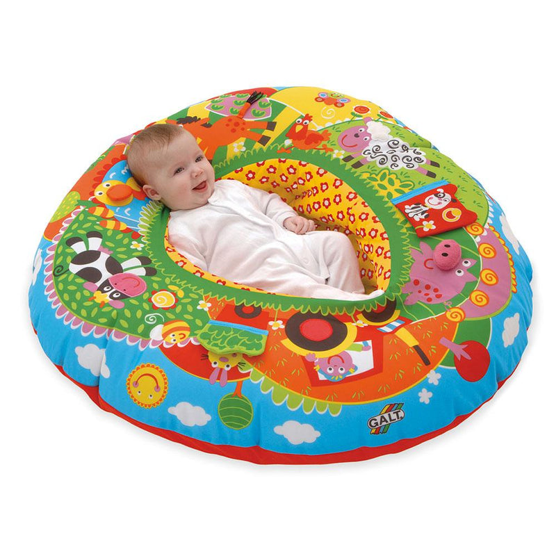 Nido Gioco Anello Triangolare Gonfiabile per Bambini 8 Attività Galt