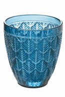 Set 6 Bicchieri Acqua in Vetro 300 ml Villa d'Este Home Tivoli Bali Leaf