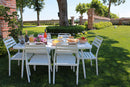 Sedia da Giardino in Alluminio Las Vegas Bianca