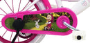 Bicicletta per Bambine 16" Masha e Orso Freni Caliper e Stabilizzatori in Acciaio Hi-Ten Bianco     